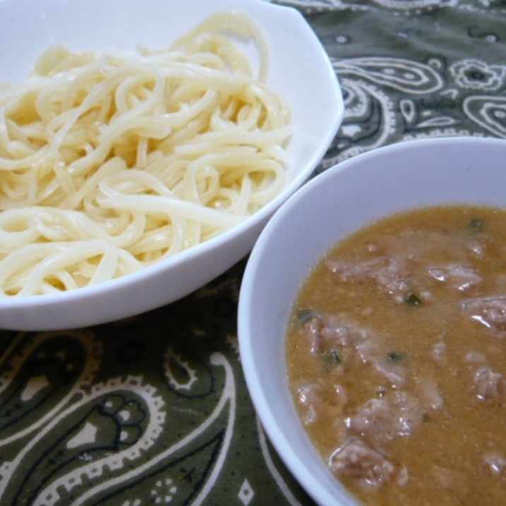 冷凍うどんで味噌つけうどん